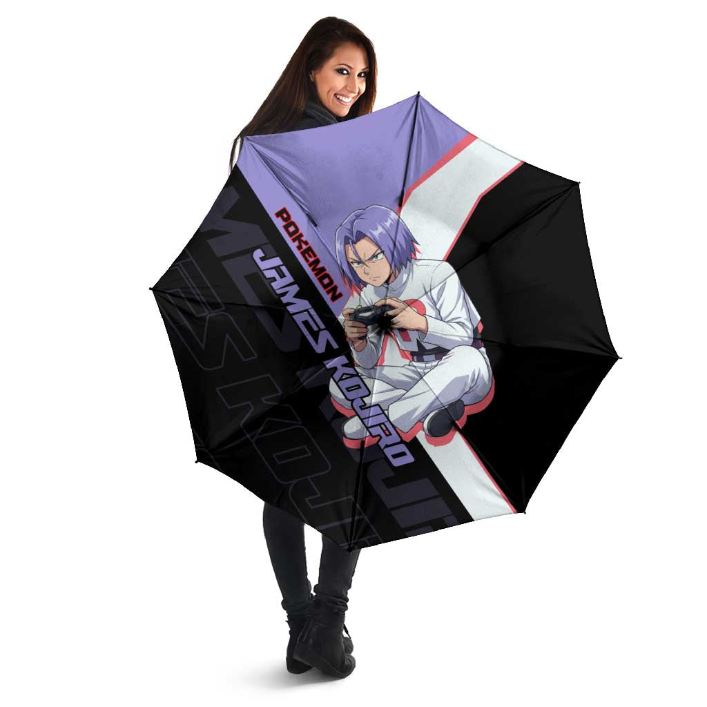 James Kojiro Poké Umbrella Classic Villain Anime Style