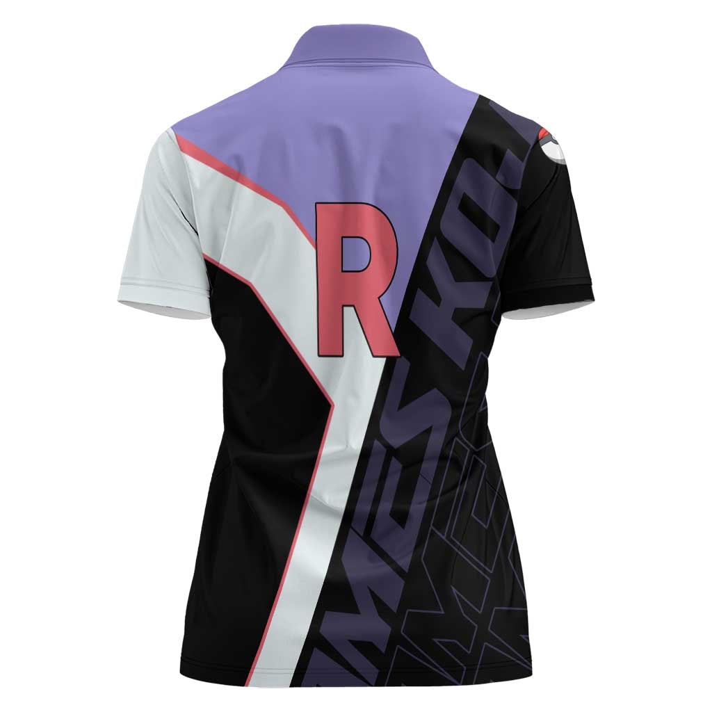 James Kojiro Poké Women Polo Shirt Classic Villain Anime Style