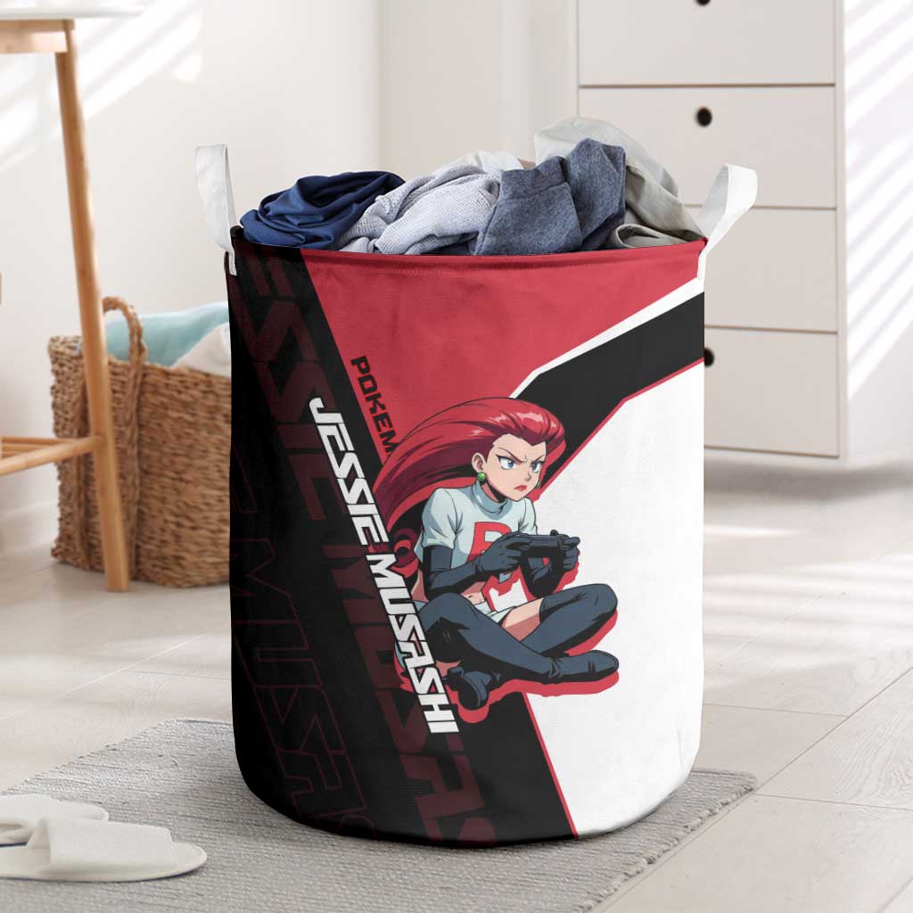 Jessie Musashi Poké Laundry Basket Bold Villain Anime Style