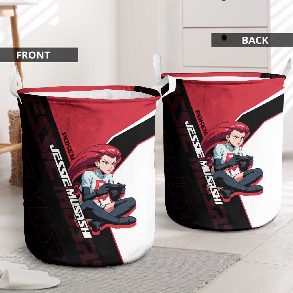 Jessie Musashi Poké Laundry Basket Bold Villain Anime Style