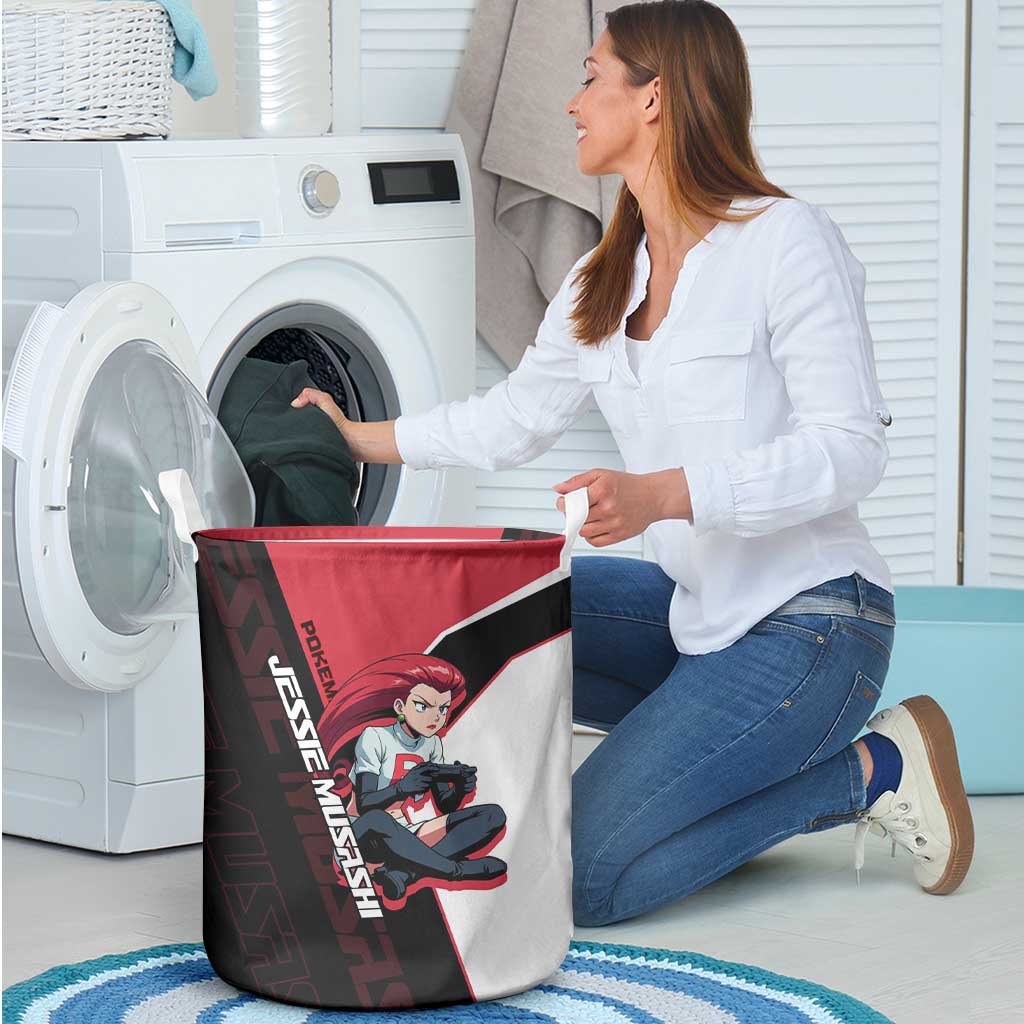 Jessie Musashi Poké Laundry Basket Bold Villain Anime Style