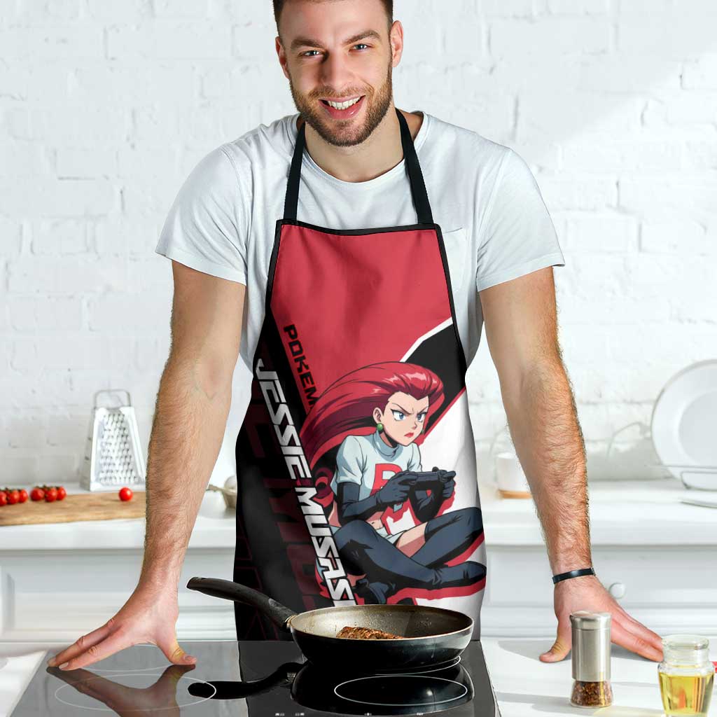 Jessie Musashi Poké Apron Bold Villain Anime Style