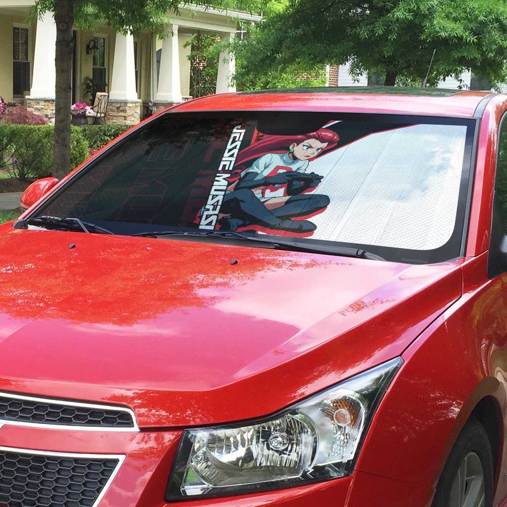 Jessie Musashi Poké Auto Sun Shade Bold Villain Anime Style