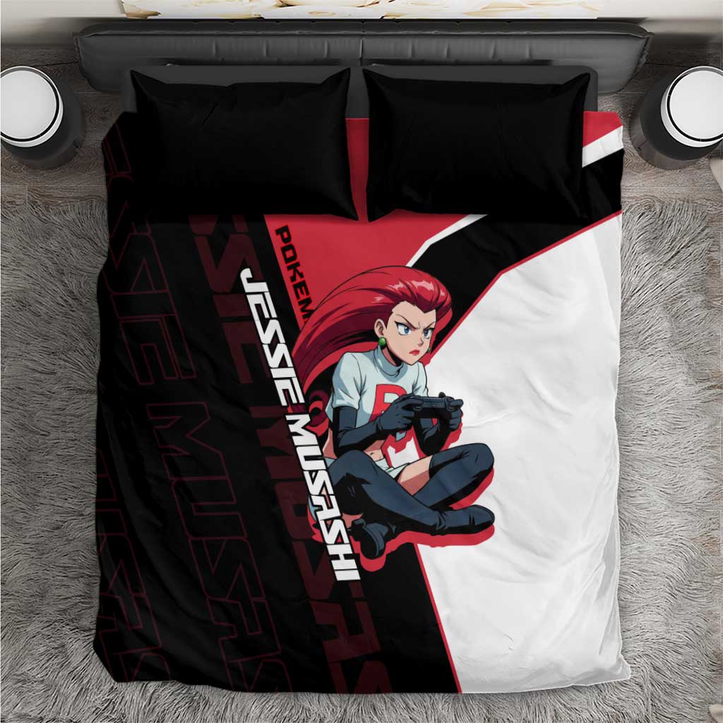 Jessie Musashi Poké Bedding Set Bold Villain Anime Style
