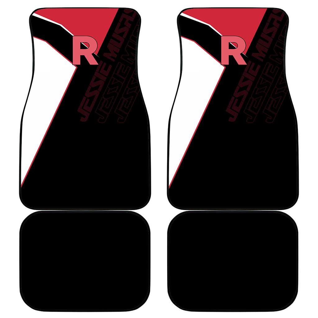 Jessie Musashi Poké Car Mats Bold Villain Anime Style