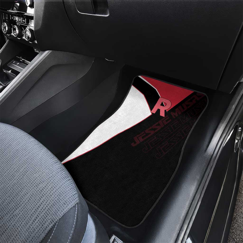 Jessie Musashi Poké Car Mats Bold Villain Anime Style
