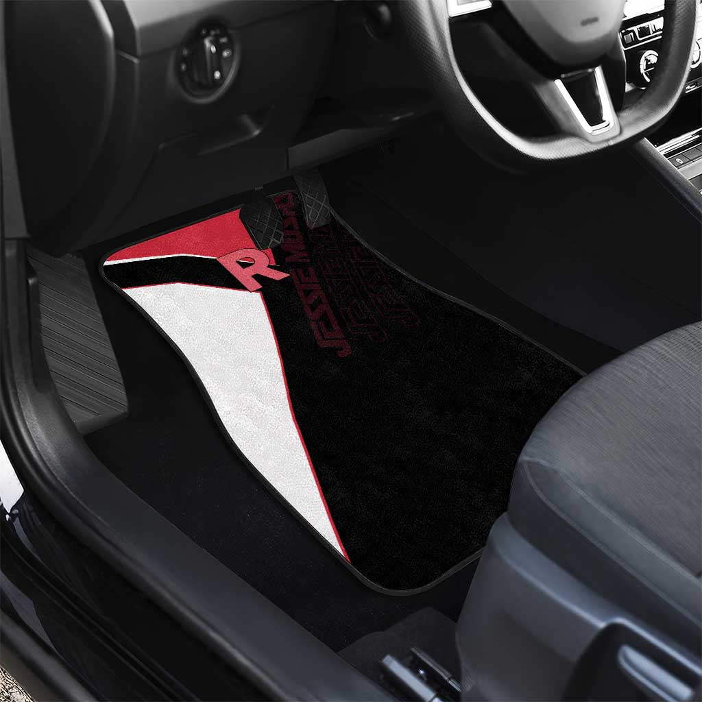 Jessie Musashi Poké Car Mats Bold Villain Anime Style