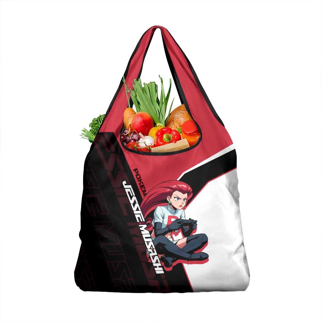 Jessie Musashi Poké Grocery Bag Bold Villain Anime Style