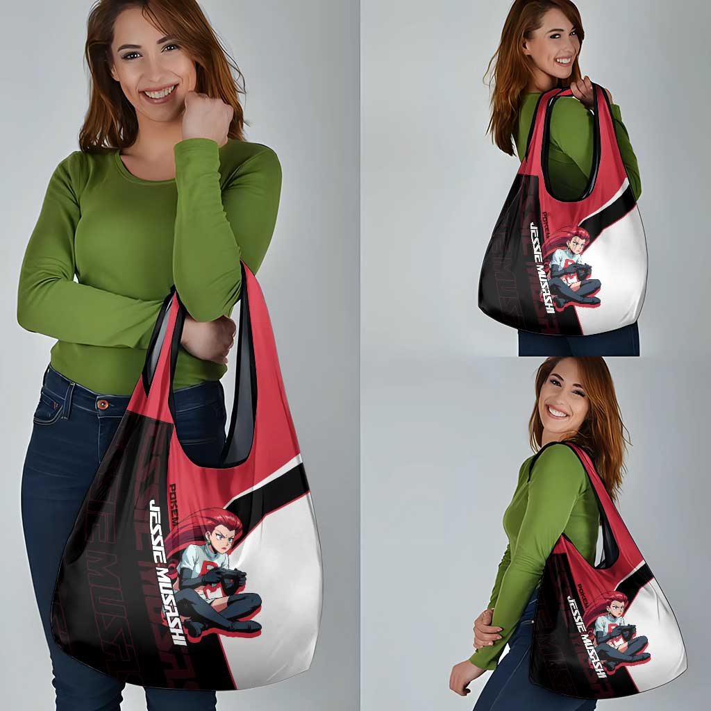 Jessie Musashi Poké Grocery Bag Bold Villain Anime Style