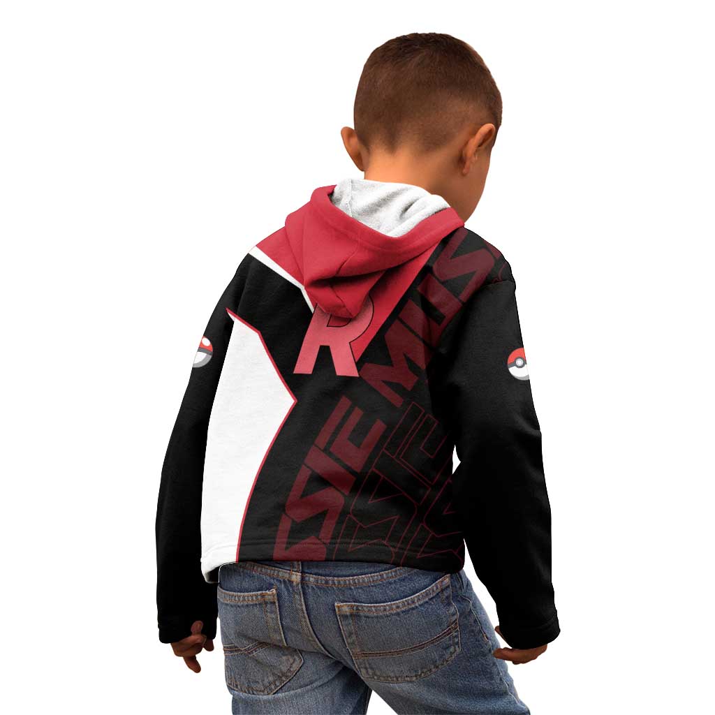 Jessie Musashi Poké Kid Hoodie Bold Villain Anime Style