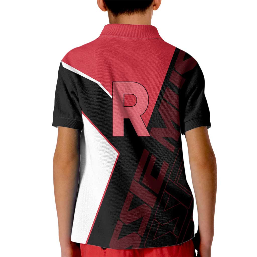 Jessie Musashi Poké Kid Polo Shirt Bold Villain Anime Style