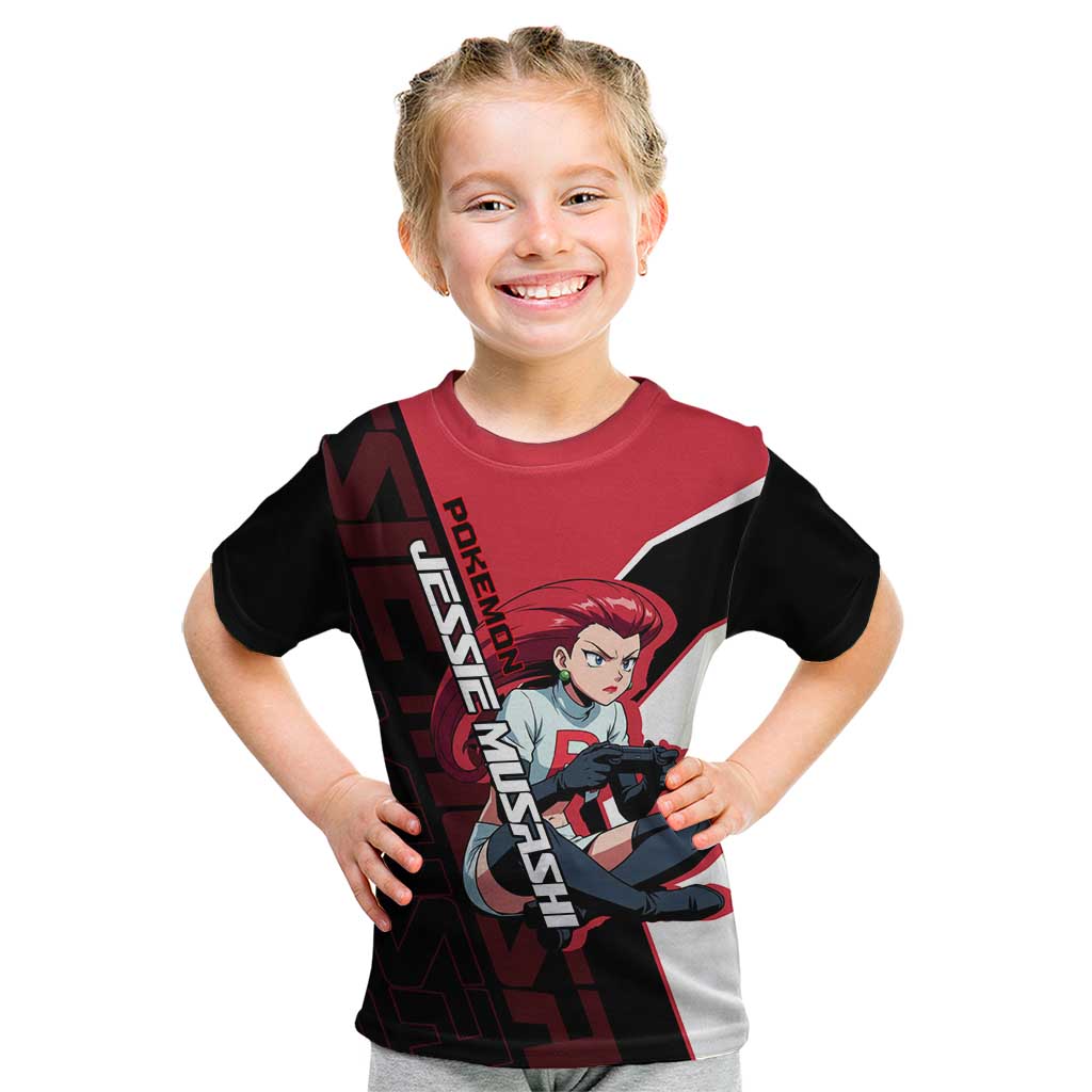 Jessie Musashi Poké Kid T Shirt Bold Villain Anime Style