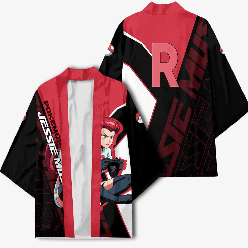 Jessie Musashi Poké Kimono Bold Villain Anime Style