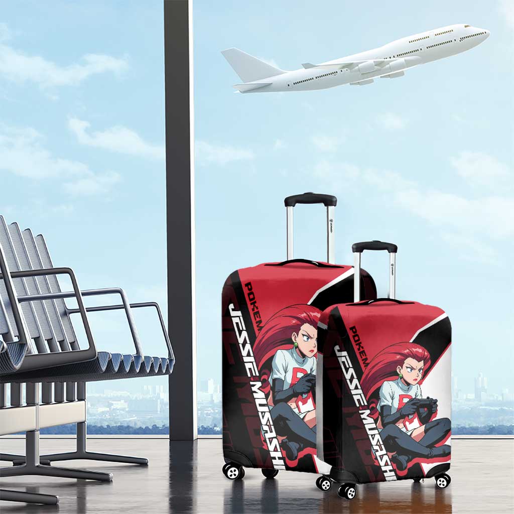 Jessie Musashi Poké Luggage Cover Bold Villain Anime Style