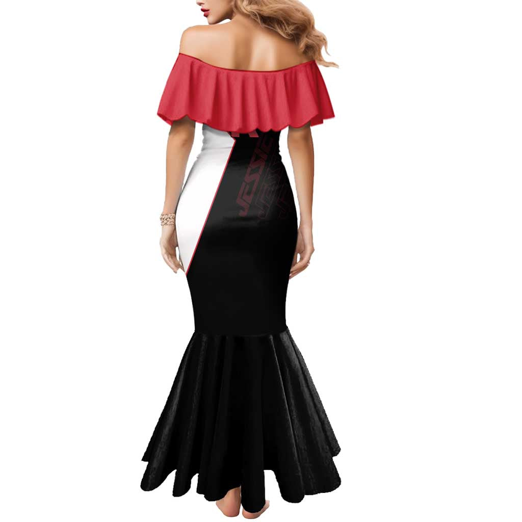 Jessie Musashi Poké Mermaid Dress Bold Villain Anime Style