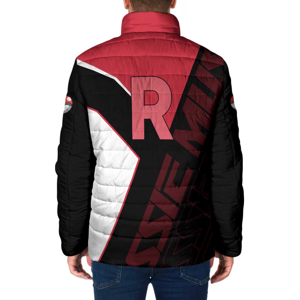 Jessie Musashi Poké Padded Jacket Bold Villain Anime Style