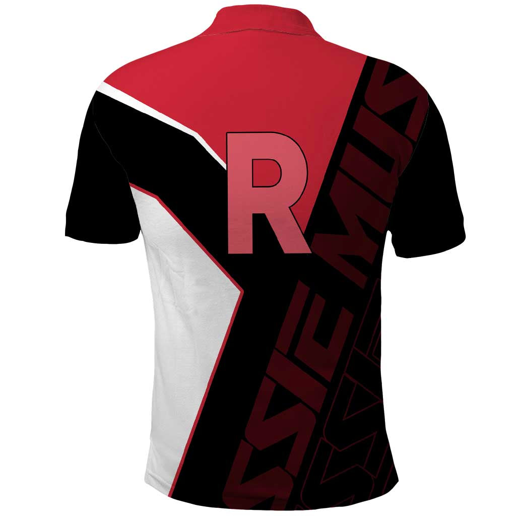 Jessie Musashi Poké Polo Shirt Bold Villain Anime Style
