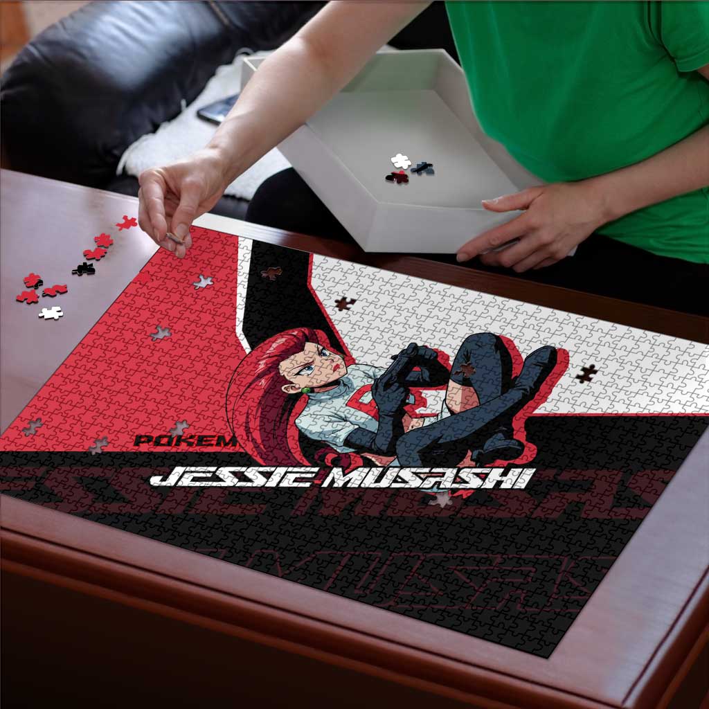 Jessie Musashi Poké Puzzle Bold Villain Anime Style