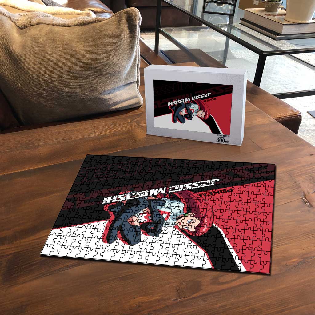 Jessie Musashi Poké Puzzle Bold Villain Anime Style
