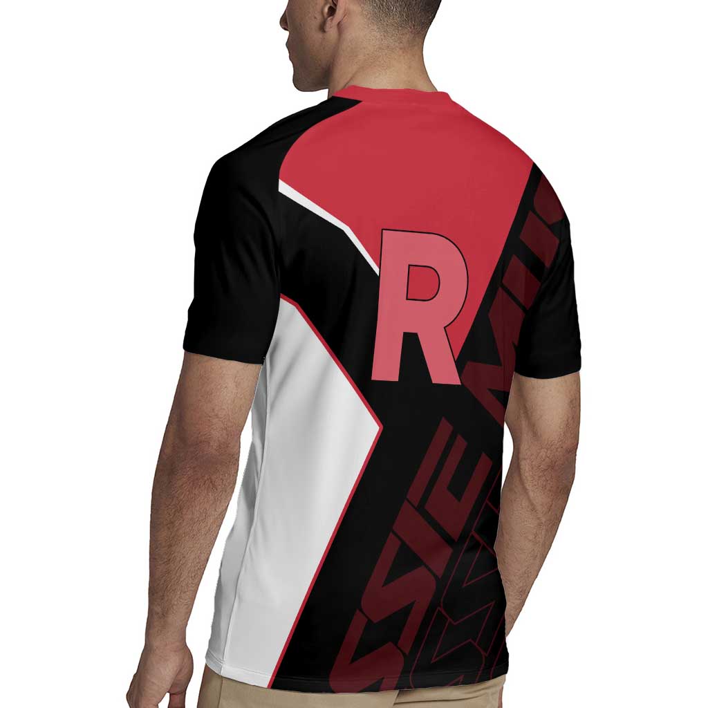 Jessie Musashi Poké Rugby Jersey Bold Villain Anime Style