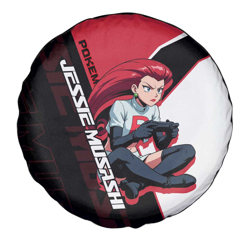 Jessie Musashi Poké Spare Tire Cover Bold Villain Anime Style