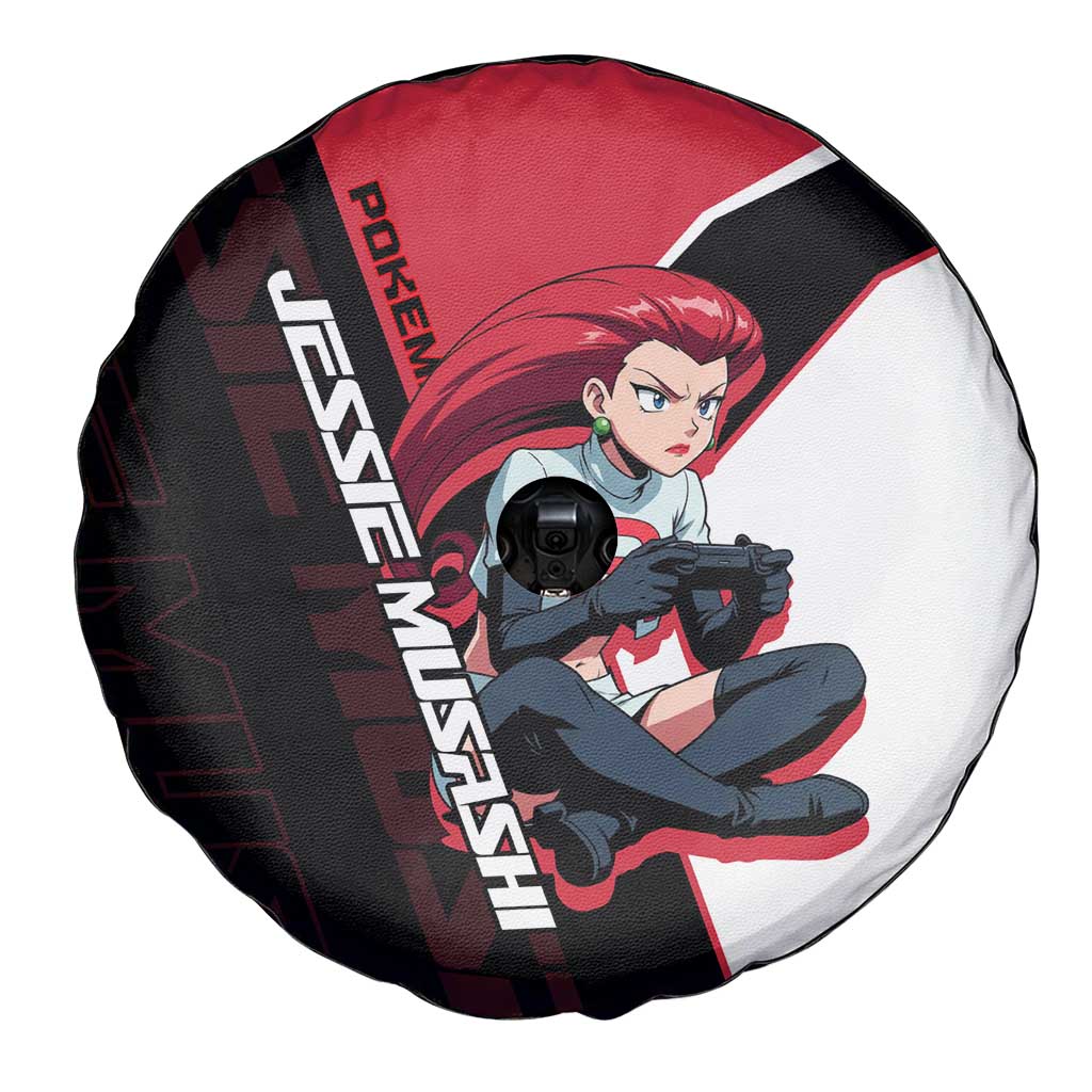 Jessie Musashi Poké Spare Tire Cover Bold Villain Anime Style