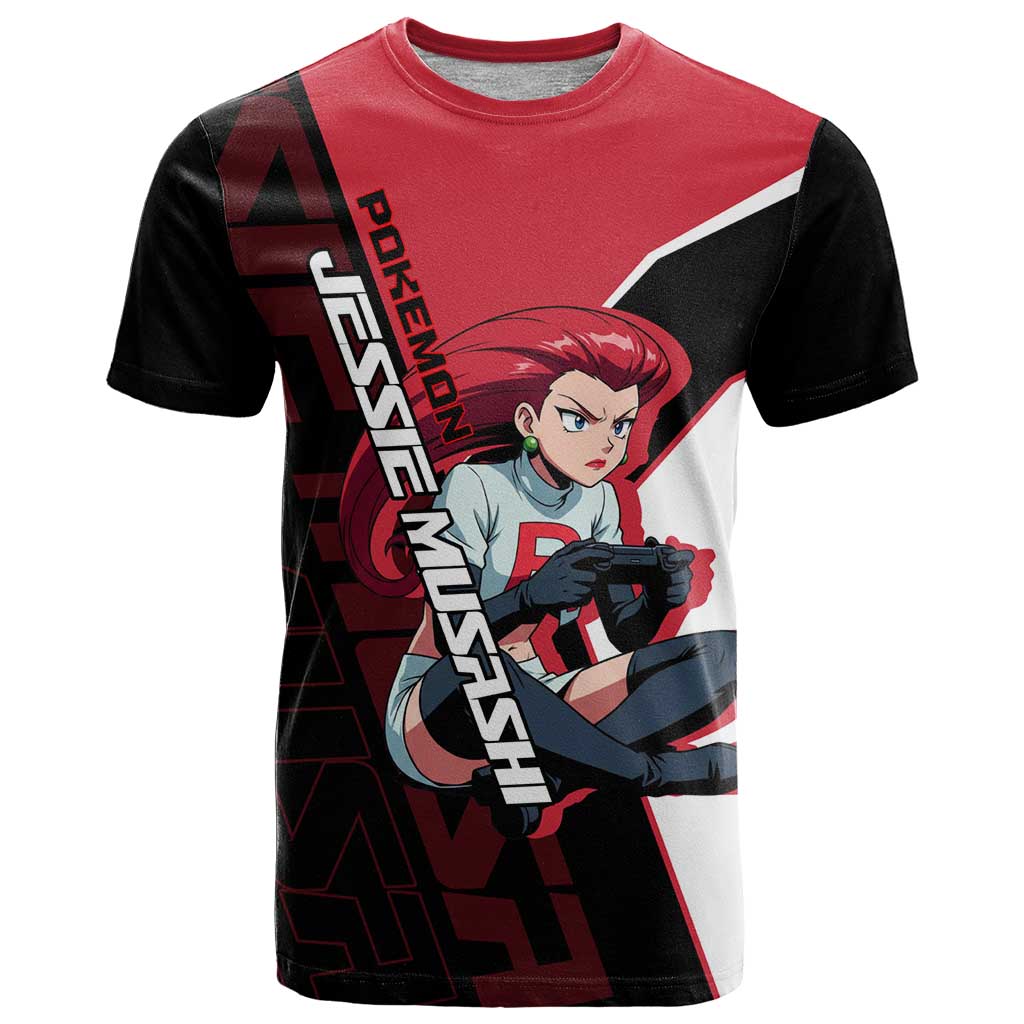 Jessie Musashi Poké T Shirt Bold Villain Anime Style