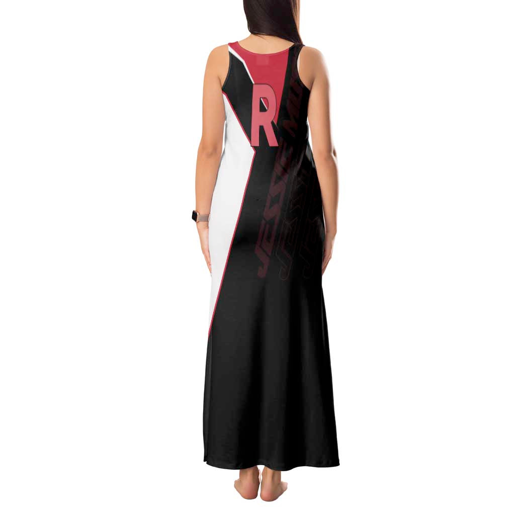 Jessie Musashi Poké Tank Maxi Dress Bold Villain Anime Style