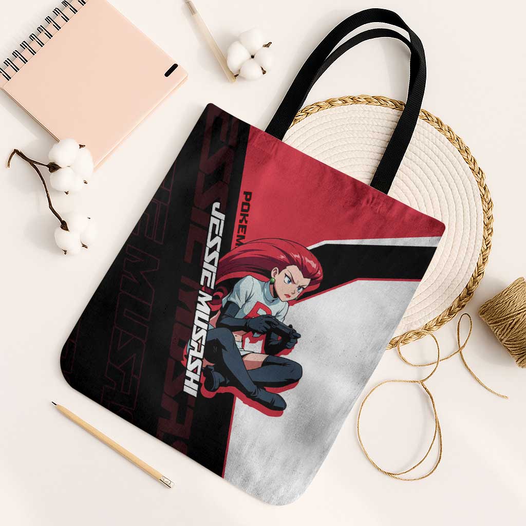 Jessie Musashi Poké Tote Bag Bold Villain Anime Style