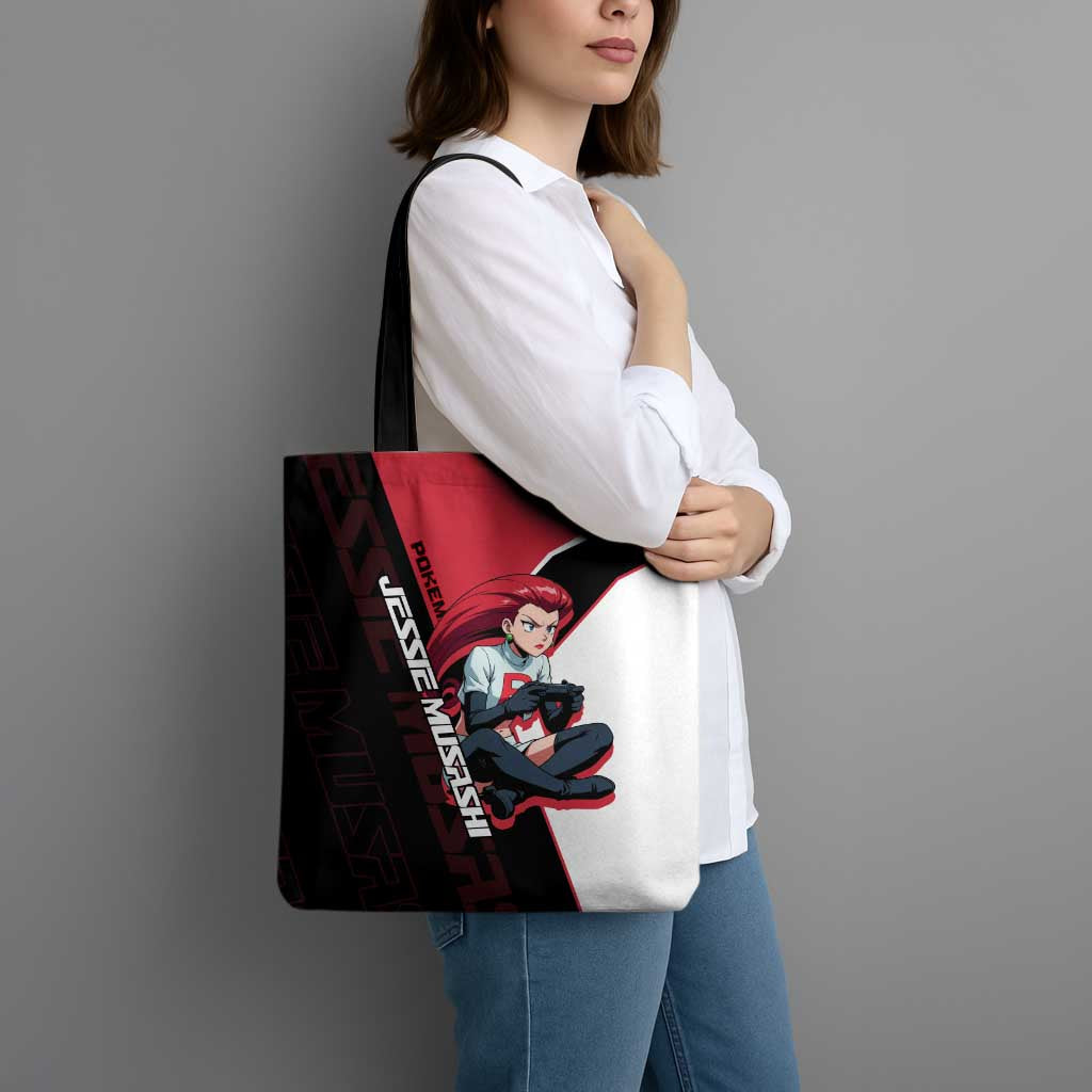 Jessie Musashi Poké Tote Bag Bold Villain Anime Style