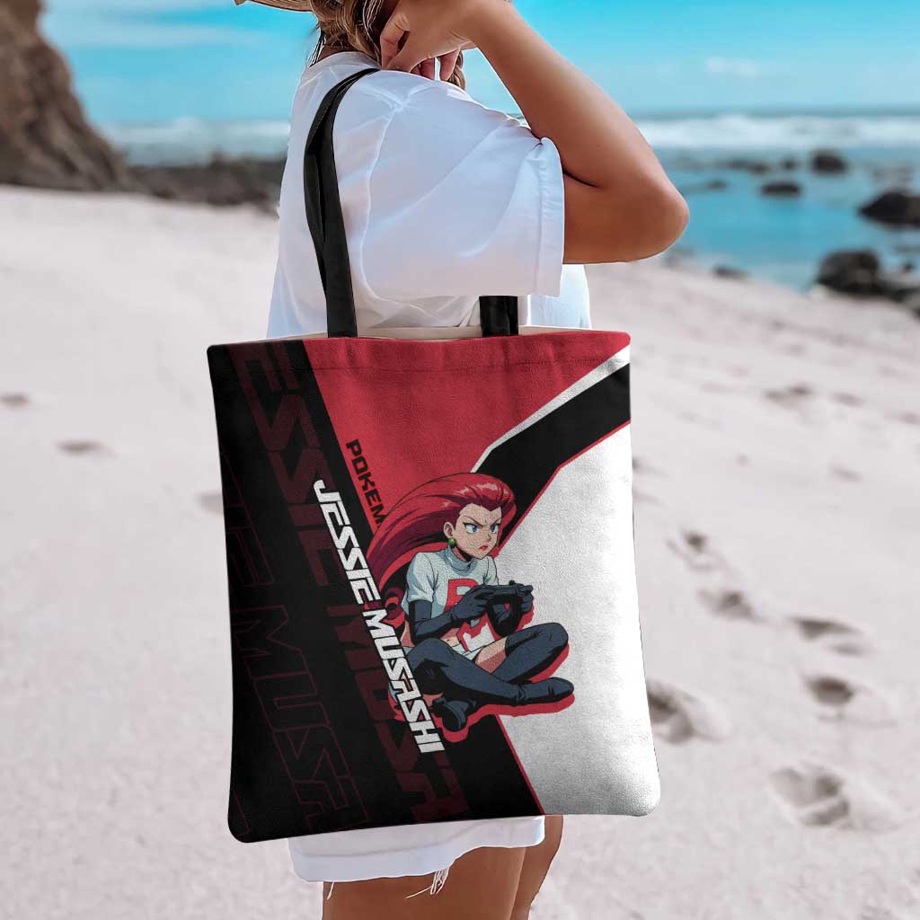 Jessie Musashi Poké Tote Bag Bold Villain Anime Style