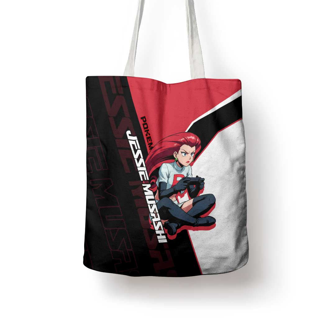 Jessie Musashi Poké Tote Bag Bold Villain Anime Style