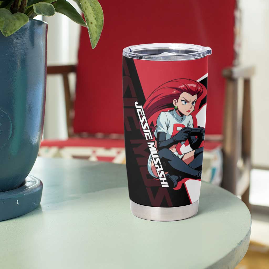 Jessie Musashi Poké Tumbler Cup Bold Villain Anime Style