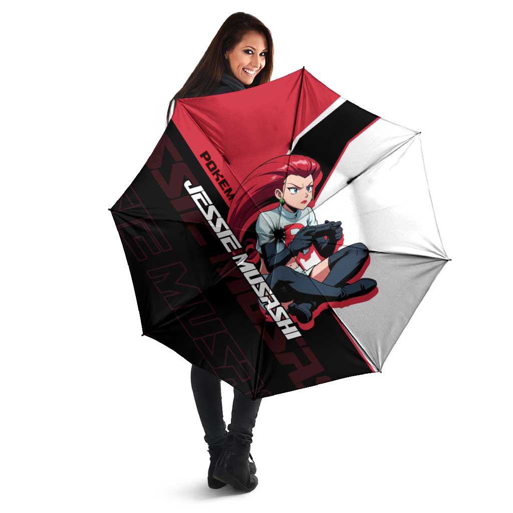 Jessie Musashi Poké Umbrella Bold Villain Anime Style