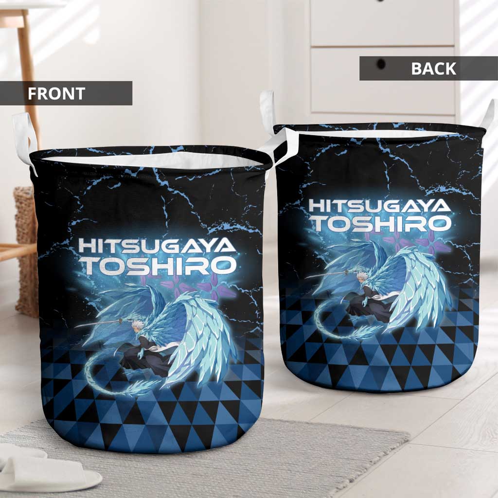 Hitsugaya Toshiro Bleach Laundry Basket Ice Element Anime Crystal Style