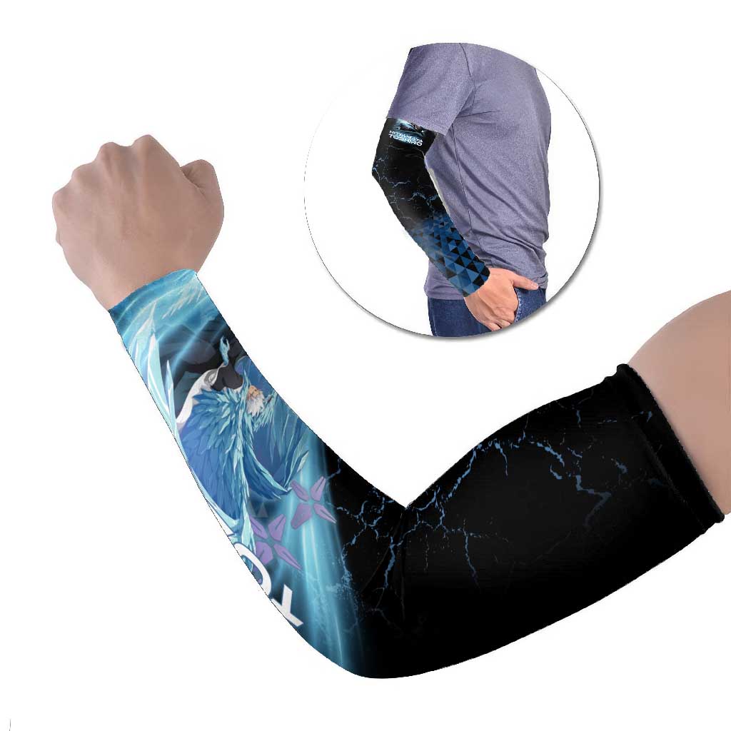 Hitsugaya Toshiro Bleach Arm Sleeves Ice Element Anime Crystal Style