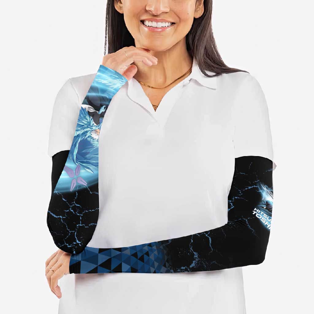 Hitsugaya Toshiro Bleach Arm Sleeves Ice Element Anime Crystal Style