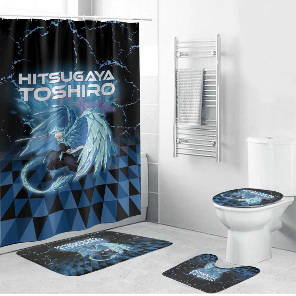 Hitsugaya Toshiro Bleach Bathroom Set Ice Element Anime Crystal Style