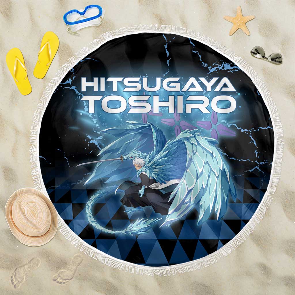 Hitsugaya Toshiro Bleach Beach Blanket Ice Element Anime Crystal Style