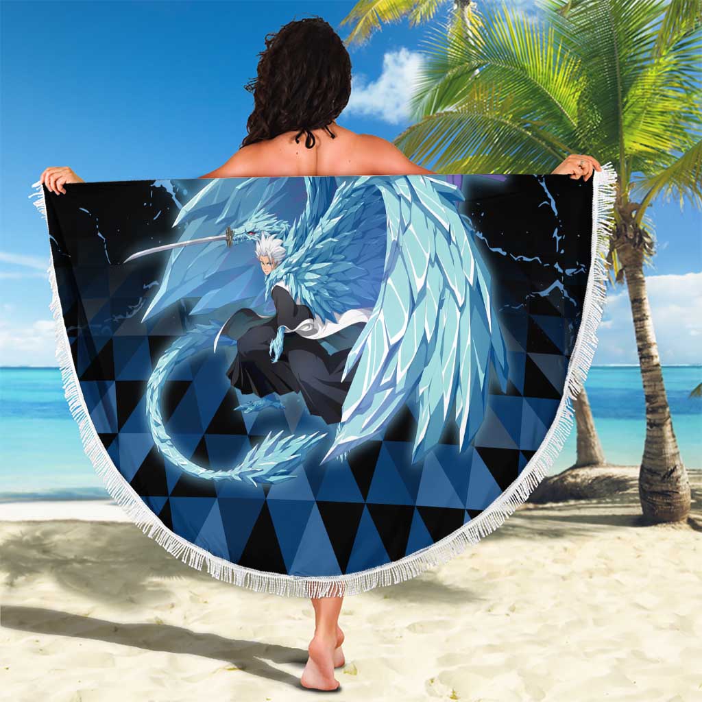 Hitsugaya Toshiro Bleach Beach Blanket Ice Element Anime Crystal Style