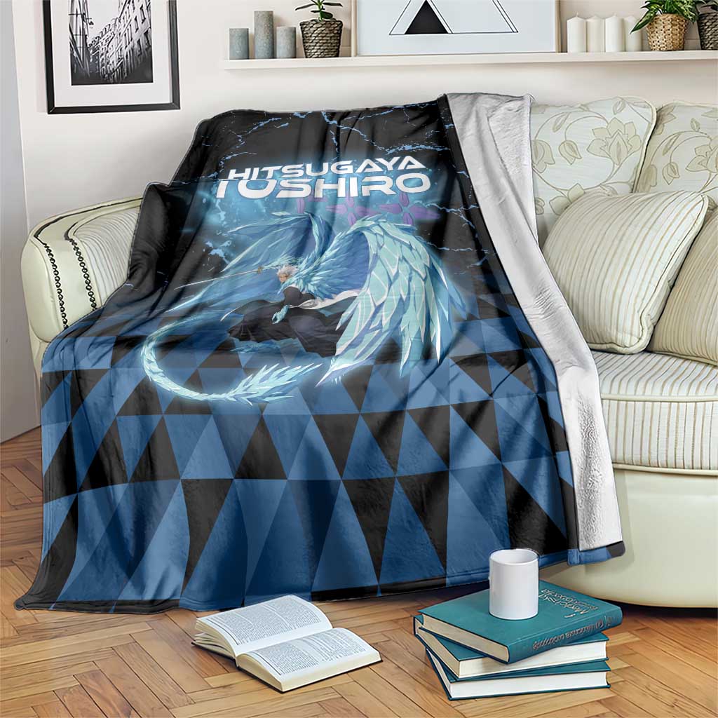 Hitsugaya Toshiro Bleach Blanket Ice Element Anime Crystal Style