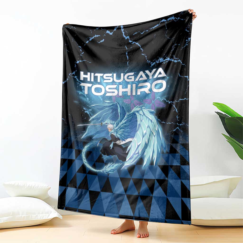 Hitsugaya Toshiro Bleach Blanket Ice Element Anime Crystal Style