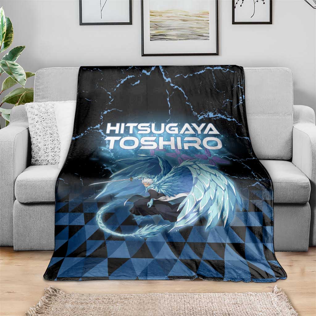 Hitsugaya Toshiro Bleach Blanket Ice Element Anime Crystal Style