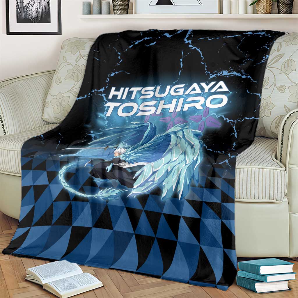 Hitsugaya Toshiro Bleach Blanket Ice Element Anime Crystal Style