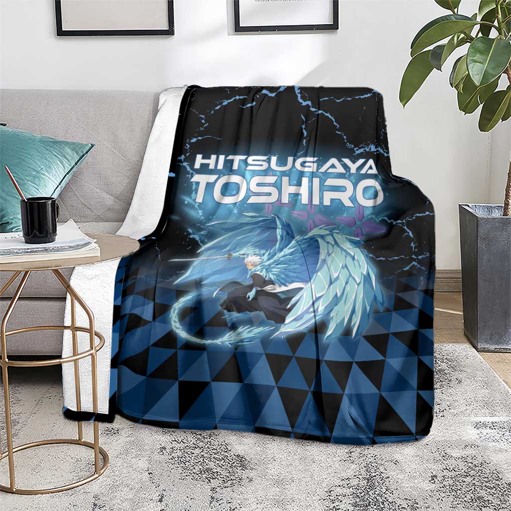 Hitsugaya Toshiro Bleach Blanket Ice Element Anime Crystal Style
