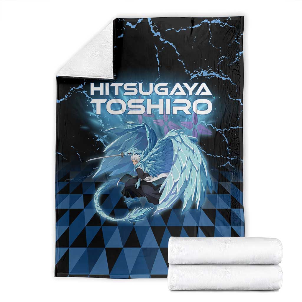 Hitsugaya Toshiro Bleach Blanket Ice Element Anime Crystal Style