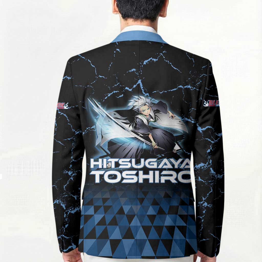 Hitsugaya Toshiro Bleach Blazer Ice Element Anime Crystal Style