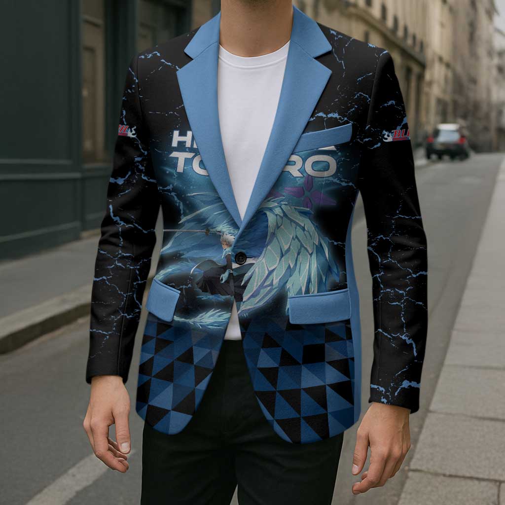 Hitsugaya Toshiro Bleach Blazer Ice Element Anime Crystal Style