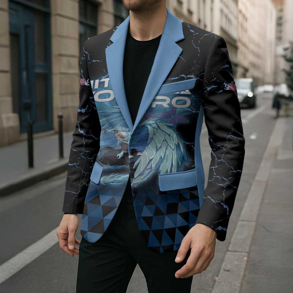 Hitsugaya Toshiro Bleach Blazer Ice Element Anime Crystal Style