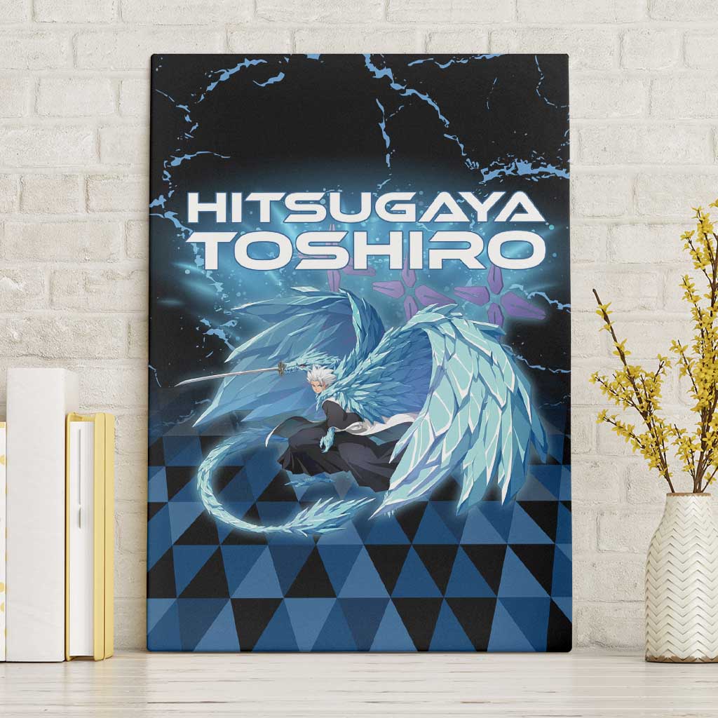 Hitsugaya Toshiro Bleach Canvas Wall Art Ice Element Anime Crystal Style